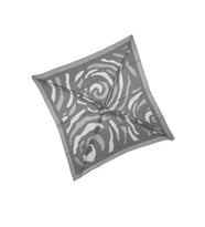 Mısırlı Eşarpları Soft Pamuk Geometrik Desenli Eşarp (Açık Gri)