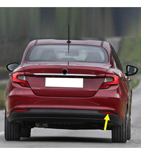 Fiat Egea Sedan 2015-2024 Arka Tampon Sağ Alt Reflektörü 51998149