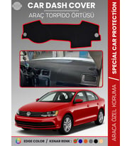 VOLKSWAGEN JETTA (2010-2021) Torpido Örtüsü Ön Göğüs Koruma Torpido Koruma Tam Uyum Çatlamayı Önler