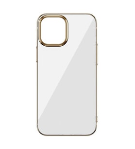Baseus Glitter İPhone 12/12 Pro Şeffaf Lüx Silikon Kılıf Soft TPU Kılıf-(5775 - HUOBPS6421-4