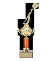 ODAK KUPA - Figürlü Kupalar - Dart Figürlü Kupalar FG-056 C - 43 cm