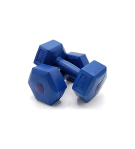 2KG PLASTİK KÖŞELİ DAMBIL 2 PARÇA (5343)