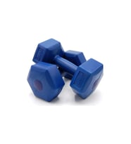 2KG PLASTİK KÖŞELİ DAMBIL 2 PARÇA (5343)