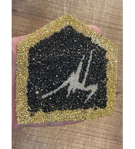 10X10 CM ÜTÜ İLE YAPIŞAN PULLU YAMA ARMA APOLET APLİKE