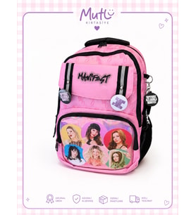 MANİFEST "TOZ PEMBE" OKUL ÇANTASI