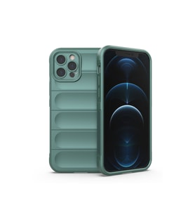 Iphone 12 Kılıf Optimum Silikon - Koyu Yeşil