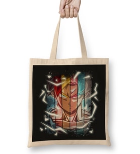 Goku Super Saiyan Much More Than a Saiyan Bez Çanta Uzun Saplı