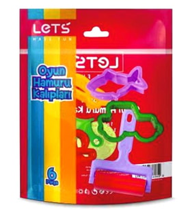 Lets Oyun Hamuru Kalıbı 6 Parça L8418