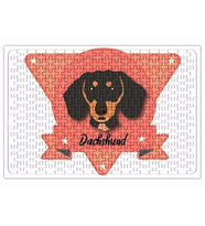 Daschshund Coleçao Raças Pug Köpek Puzzle 240 Parça Yapboz