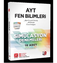 3D Yayınları AYT Fen Bilimleri 10'lu Simulasyon Denemeleri Tamamı Video Çözümlü