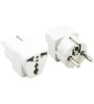 İNGİLİZ FİŞ ADAPTÖRÜ 10/16A 250V TOPRAKLI / ÜNİVERSAL FİŞ