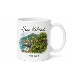 Hopa Karadeniz Ruhu Sınır Kültürü Hatıra Kupa Bardak Hediye