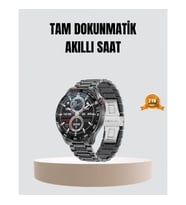 Mey İthalat® 100mAh Şarjlı Akıllı Saat – Mesaj Bildirimi, Müzik Kontrolü ve Ergonomik Tasarım