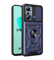 Microsonic Infinix Hot 20i Kılıf Impact Resistant Siyah (Lacivert)