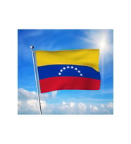 Venezuela Bayrağı Premium Raşel Kumaş 70x105 cm