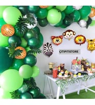 Safari 5li Folyo Kafalı Balon Seti