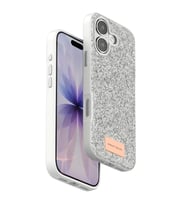 Onegif Apple iPhone 17 Bright Simli Kapak - Beyaz