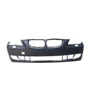 2007-2010 Bmw 5 Serı E60- Ön Tampon (Astarlı Sis-Panjur-Far Yıkama Delikli-Sensör Deliksiz)(Tw) (Ade