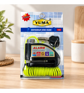 Alarmlı Motosiklet Disk Kilidi