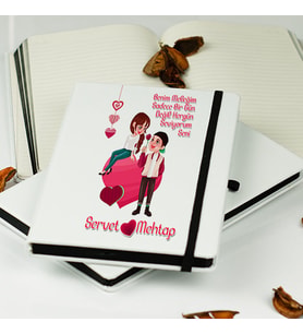 Sevgililer Günü Hediyesi Defter 025