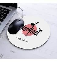 Hediyelik Karateci Temalı Yuvarlak Mousepad