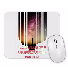 Elevo Meus Olhos Para Os Montes Mouse Pad