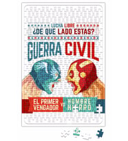Lucha Libre Cap Ve Iron Man Puzzle 240 Parça Yapboz
