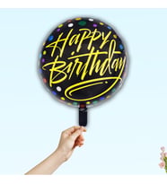 Happy Birthday Folyo Balon - 45cm (STD)