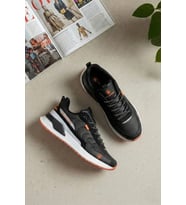 Mc Jamper 2019 Erkek Klasik Sneaker Siyah - Turuncu
