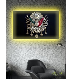 Led Işıklı Osmanlı Amblemi (tuğra)