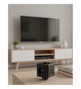 Mey İthalat® Ev ve Ofis Kullanımı İçin Akım Korumalı USB Girişli Priz