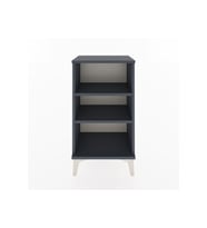 Arges Komodin 2 Raflı 44x30x80 Antrasit-Antrasit