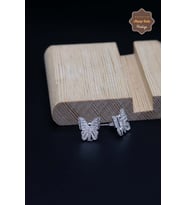 Kelebek Tasarım 925 Ayar Gümüş Telkari Kadın Küpe 201023950