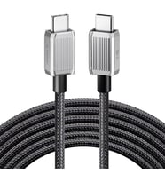 60W 3A PD Type-C to Type-C Hızlı Şarj ve Data Kablosu 1.5 Metre Siyah