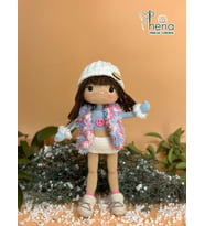 Hena Collections Kış Bebeği (Henadoll, Amigurumi, Organik Oyuncak)