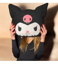 Kuromi Pelüş Oyuncak 40cm (Siyah)