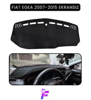 FIAT EGEA (2007-2015) EKRANSIZ Araca Özel Torpido Örtüsü Ön Göğüs Kılıfı Tam Koruma TB18