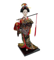 Japon Kimonolu Geyşa Bebek Biblo 30 cm No.22