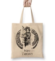 Game Of Thrones Valar Morghulis Not Today Bez Çanta Uzun Saplı