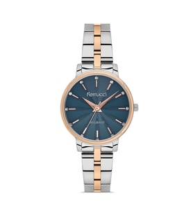 Ferrucci Metal Kadın Kol Saati FC 03428M.05-F504