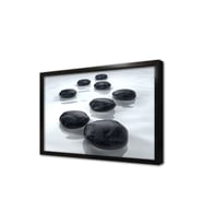 Spa Taşları Çerçeveli Mdf Tablo
