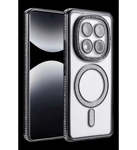 Redmi Note 14 Pro 5G Joke Simli Magneticsafe Kılıf - Siyah