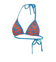 Puma Swım Women Üçgen Bikini Üst (Çok Renkli)