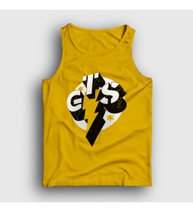 Presmono Unisex Sarı Gts Güreş Wwe Cm Punk Atlet 553761tt