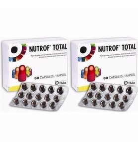 2 Adet Nutrof Total 30 Kapsül
