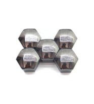 Plastech Skoda Roomster 2006-10 Tekerlek Bijon Kapağı Krom 5 Adet 1Z0601173