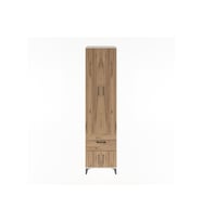 Hyperion Dolap 5 Raflı Tek Çekmeceli 4 Kapaklı 60x44x243 Aytaşı-Çam