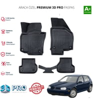 GOLF 4 ARACA ÖZEL 3D PASPAS 1997 1998 1999 2000 2001 2002 2003 2004 2005