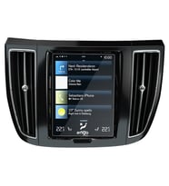 Volvo C40 Ekran Koruyucu 8.7" Multimedya Navigasyon (Şeffaf)