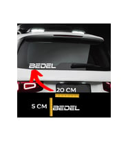 BEDEL STICKER 5X20 CM